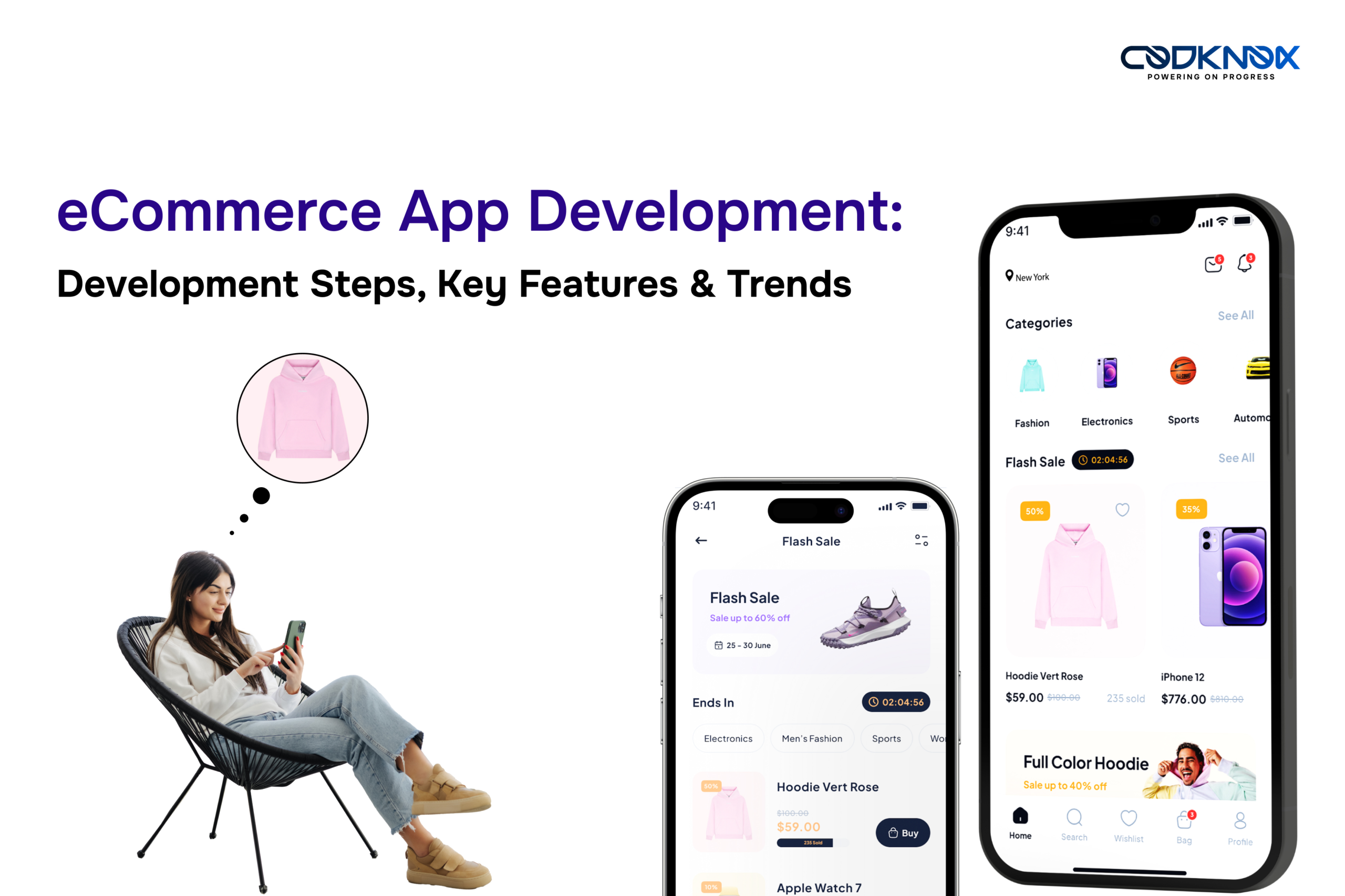 eCommerce App Development Steps, Key Features & Trends