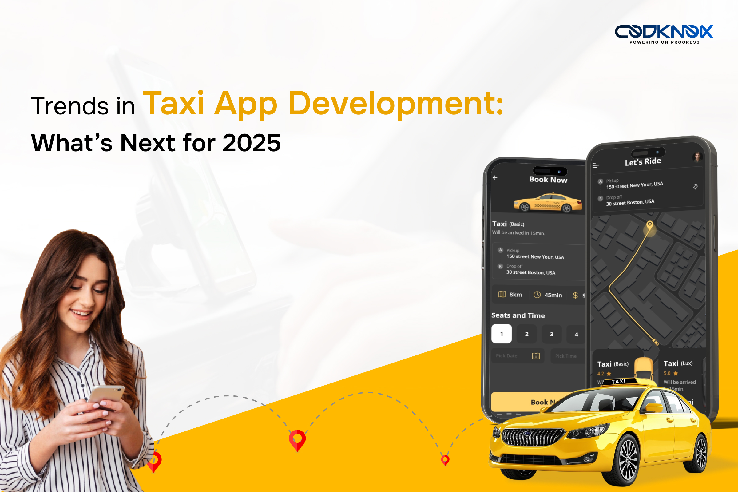 Taxi Booking App Development Company in Los Angeles USA