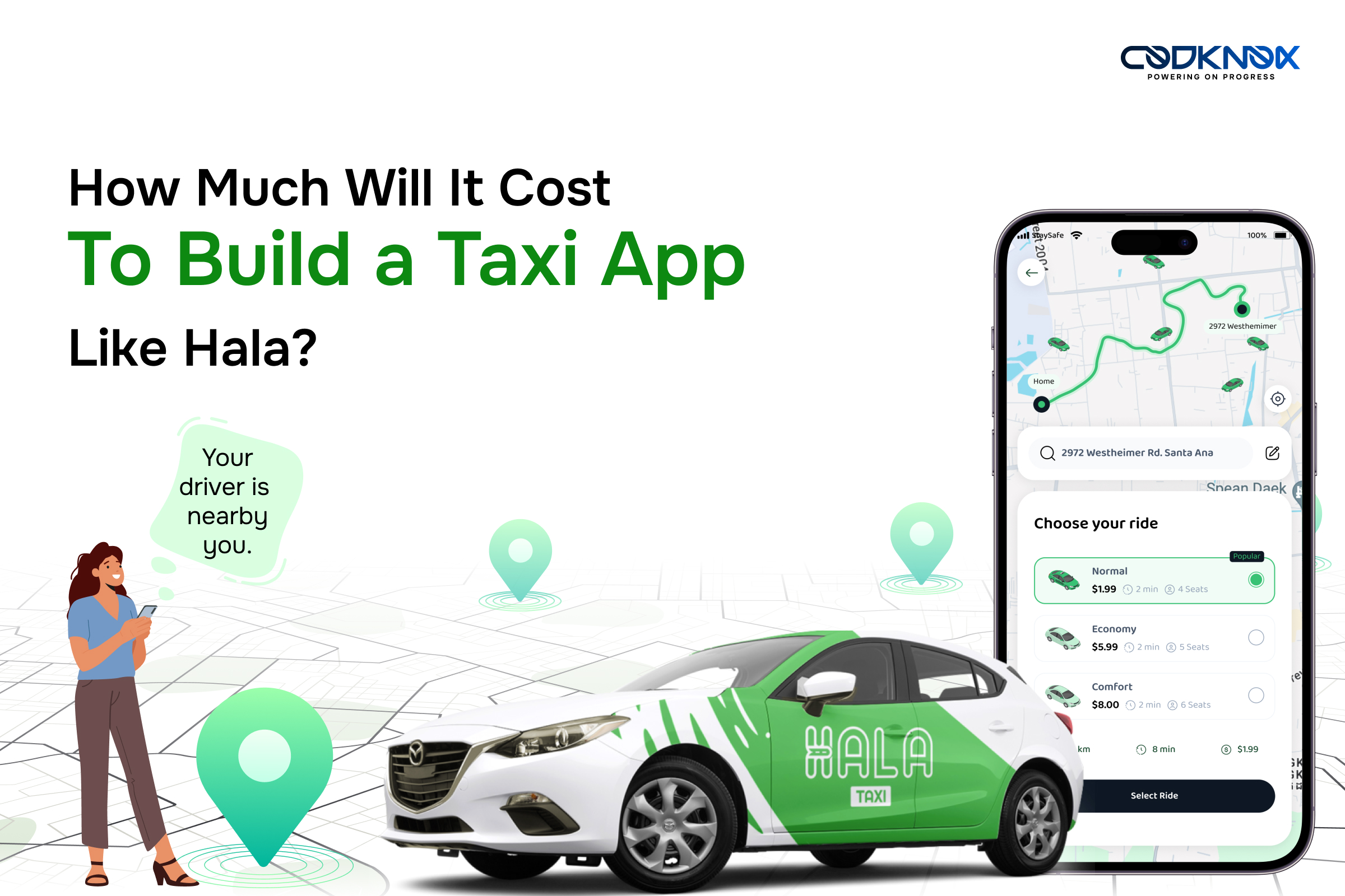 How Much Does it Cost to Build an App Like Hala Taxi?