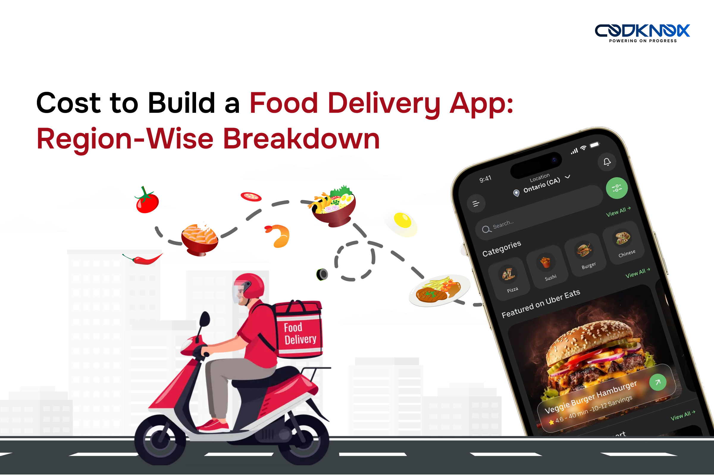 Food Delivery App Development Costs Across the Globe