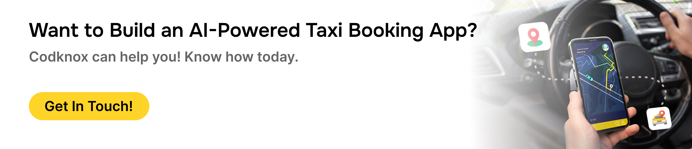 AI-Powered Taxi App Development - Codknox