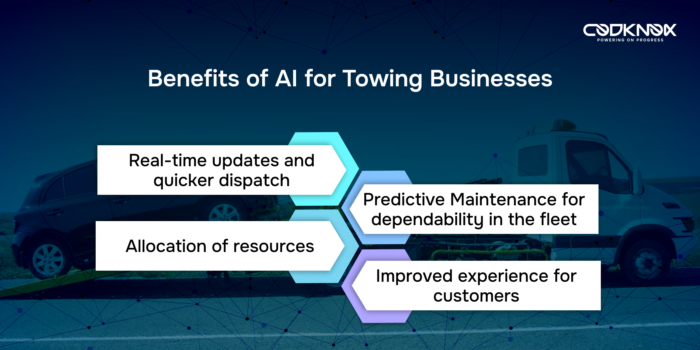 AI-powered real-time towing dispatch software