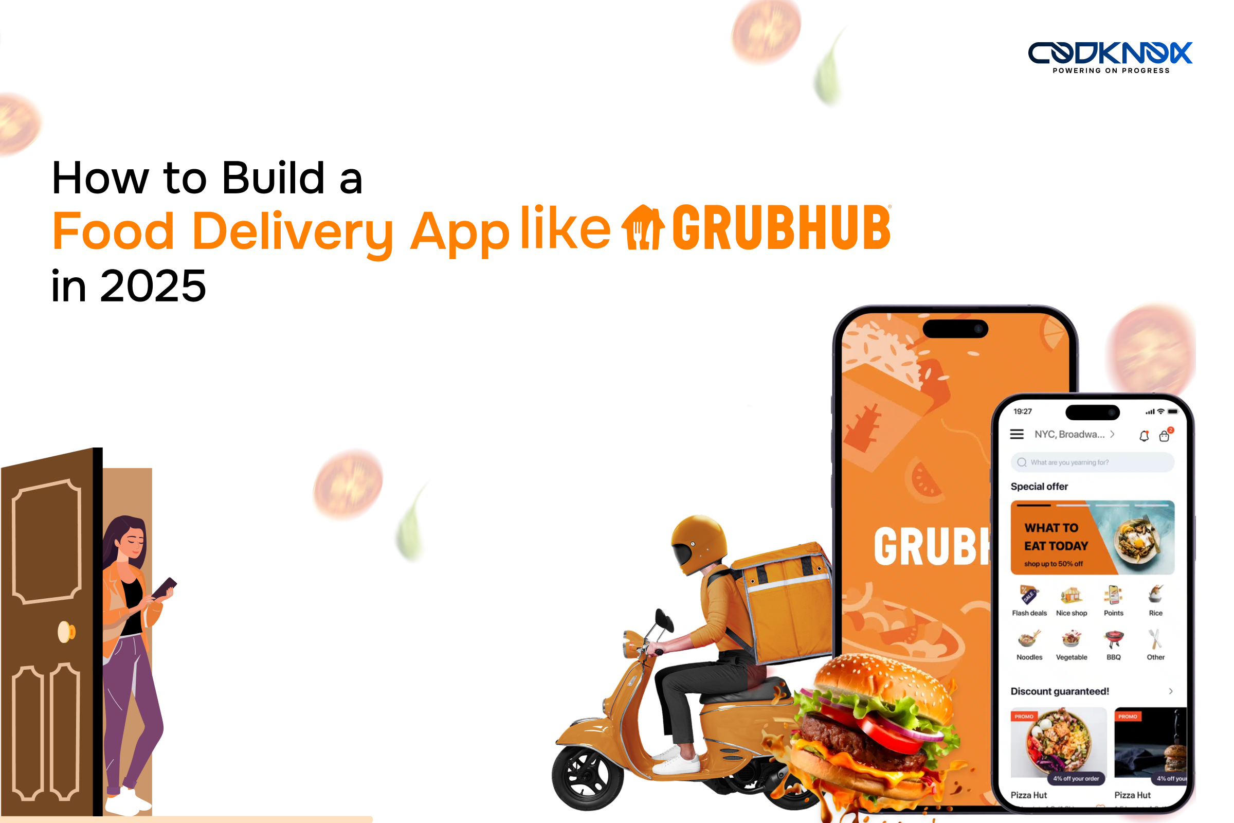 Build a Food Delivery App like Grubhub - CodKnox