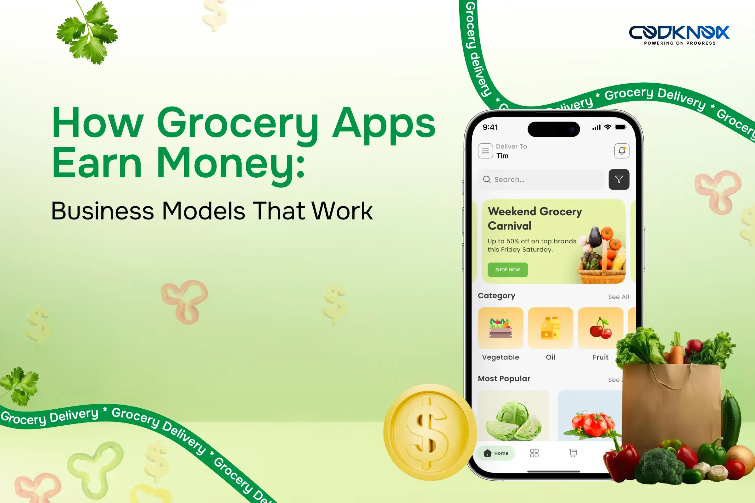 How Grocery Delivery Apps Earn Money Business Models