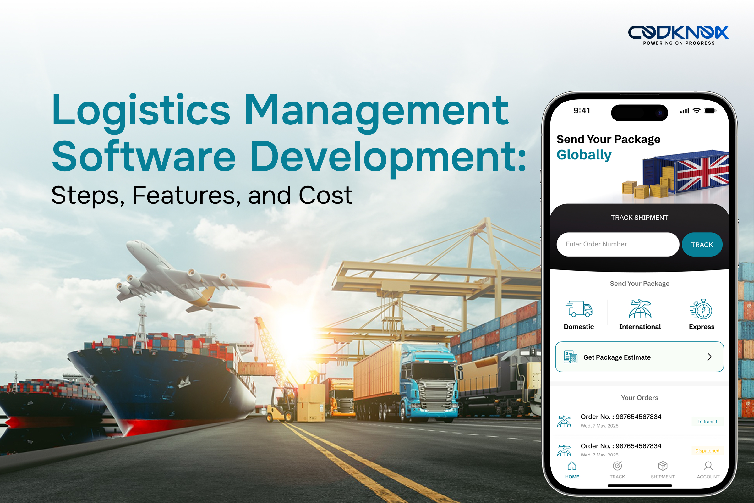 Logistics Management Software Development Features & Cost