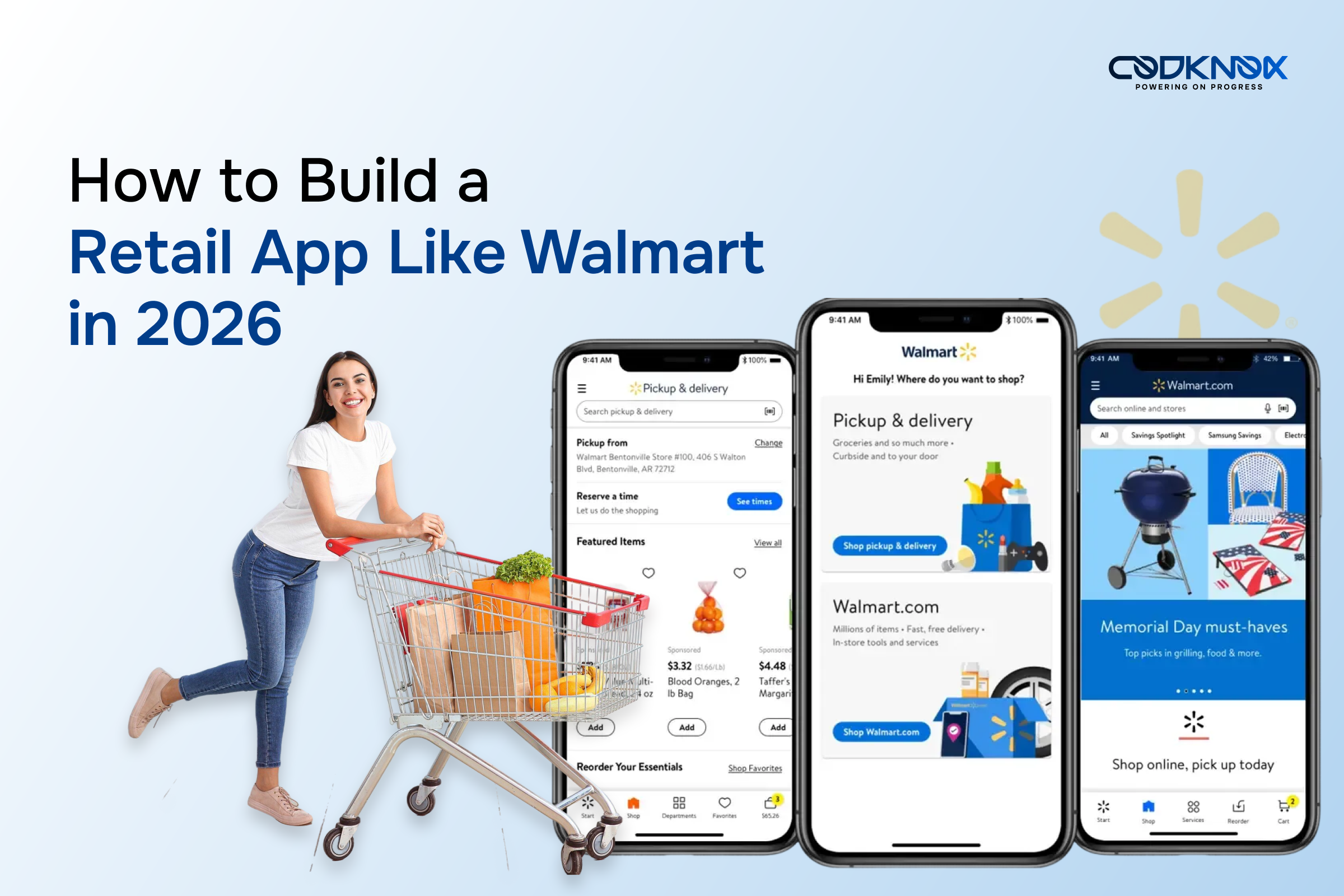 How to Create an Ecommerce App Like Walmart in 2026