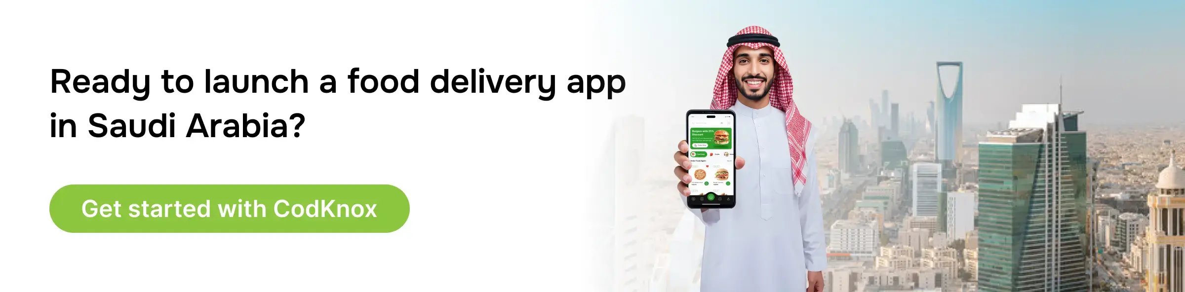 food delivery app development company Saudi Arabia