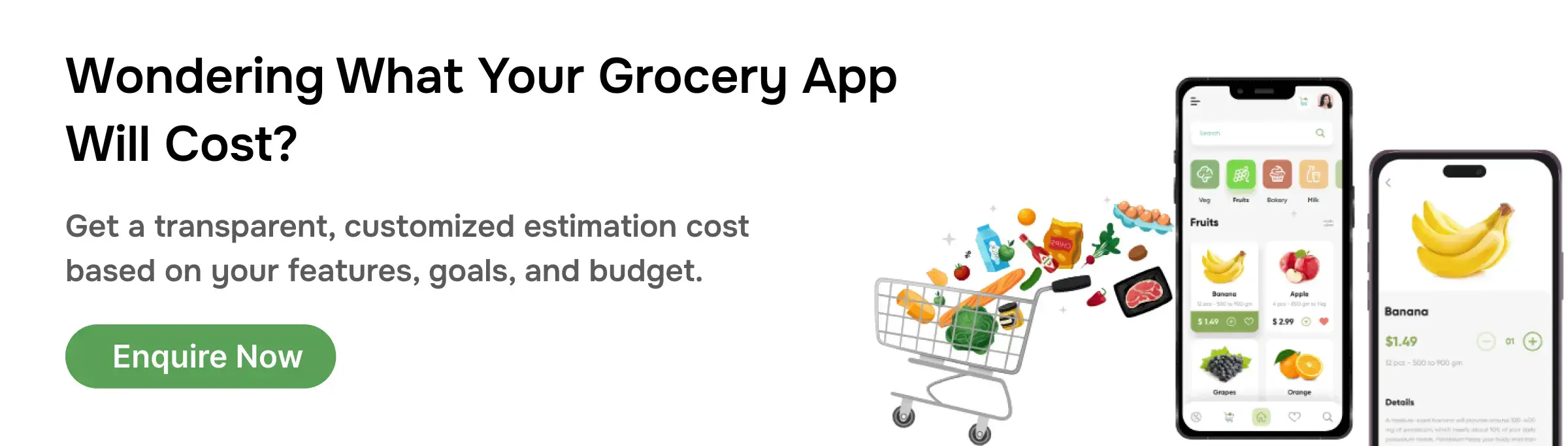 On demand grocery app development services