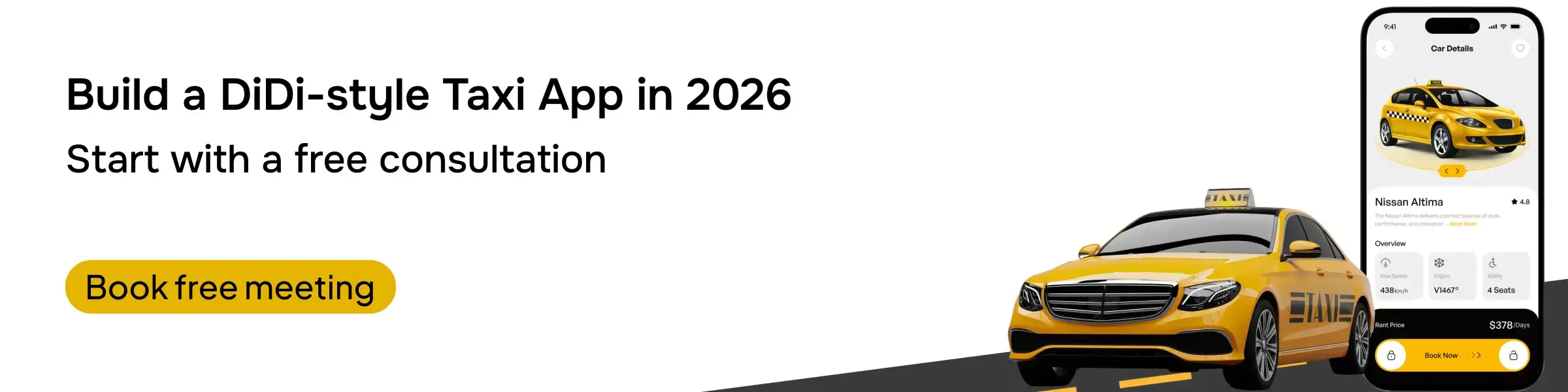 taxi booking app Development company in new york