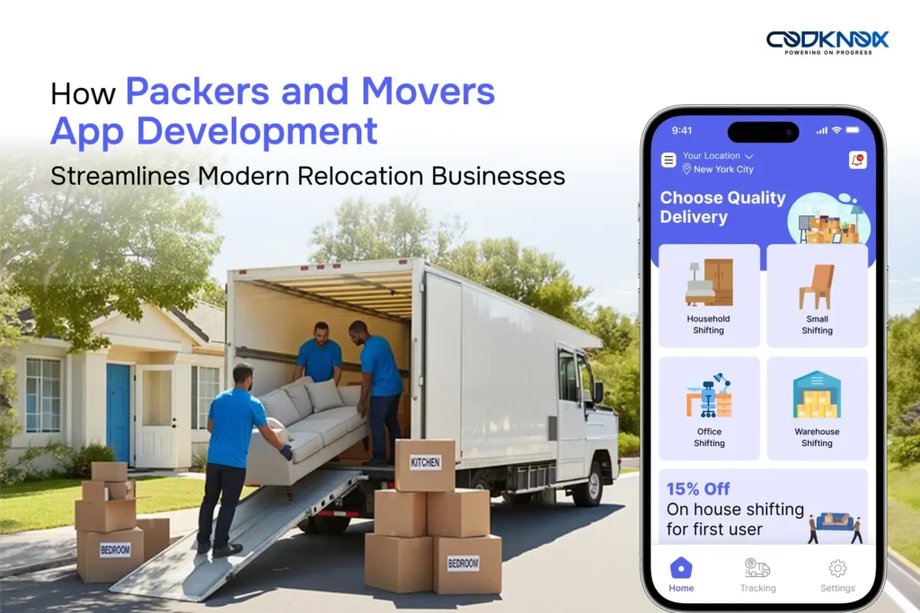 Packers and Movers App Development Company in USA