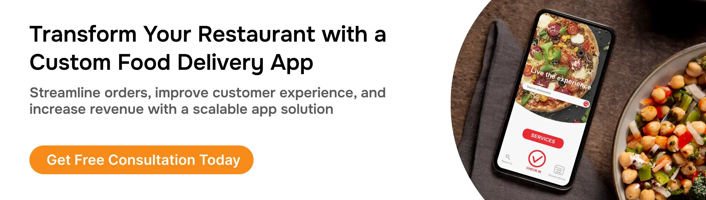 create restaurant ordering app