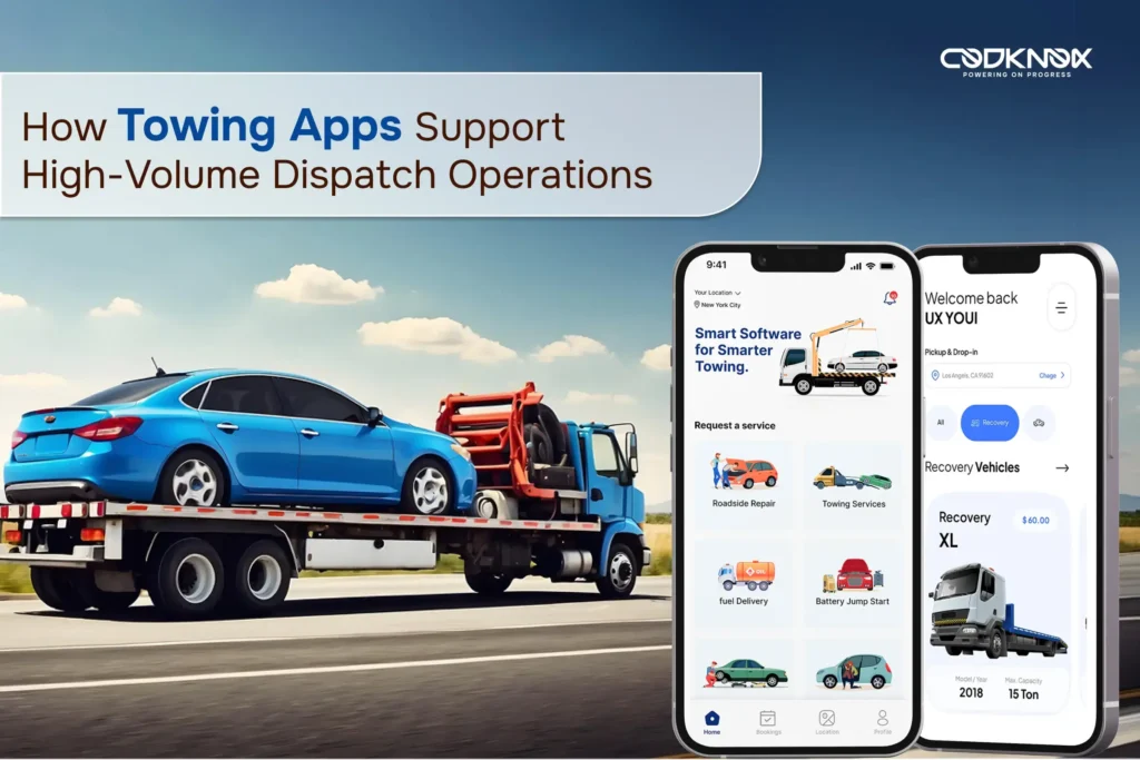 Towing company using dispatch software for faster job allocation