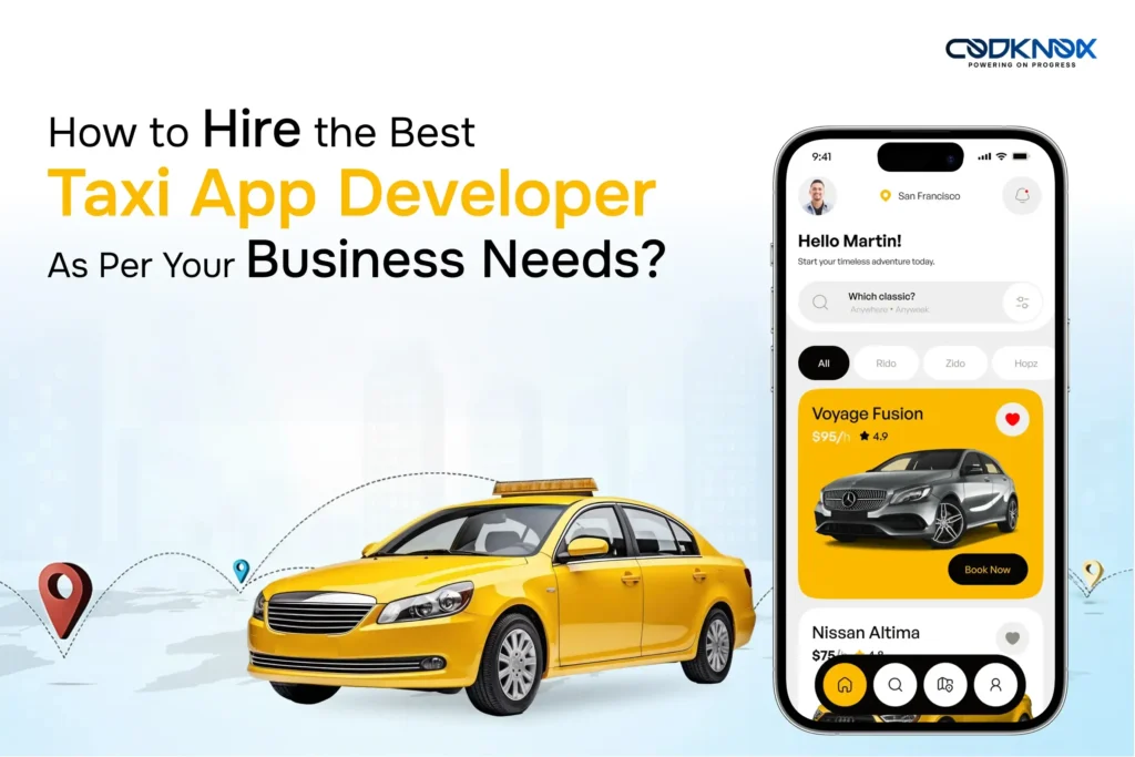 taxi booking application development services in USA