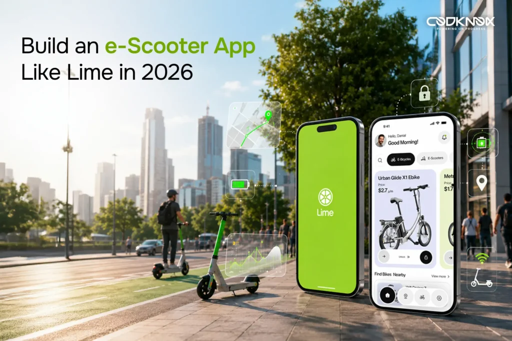 How to Build an e-Scooter App Like Lime in 2026? A Complete Step-by-Step Guide