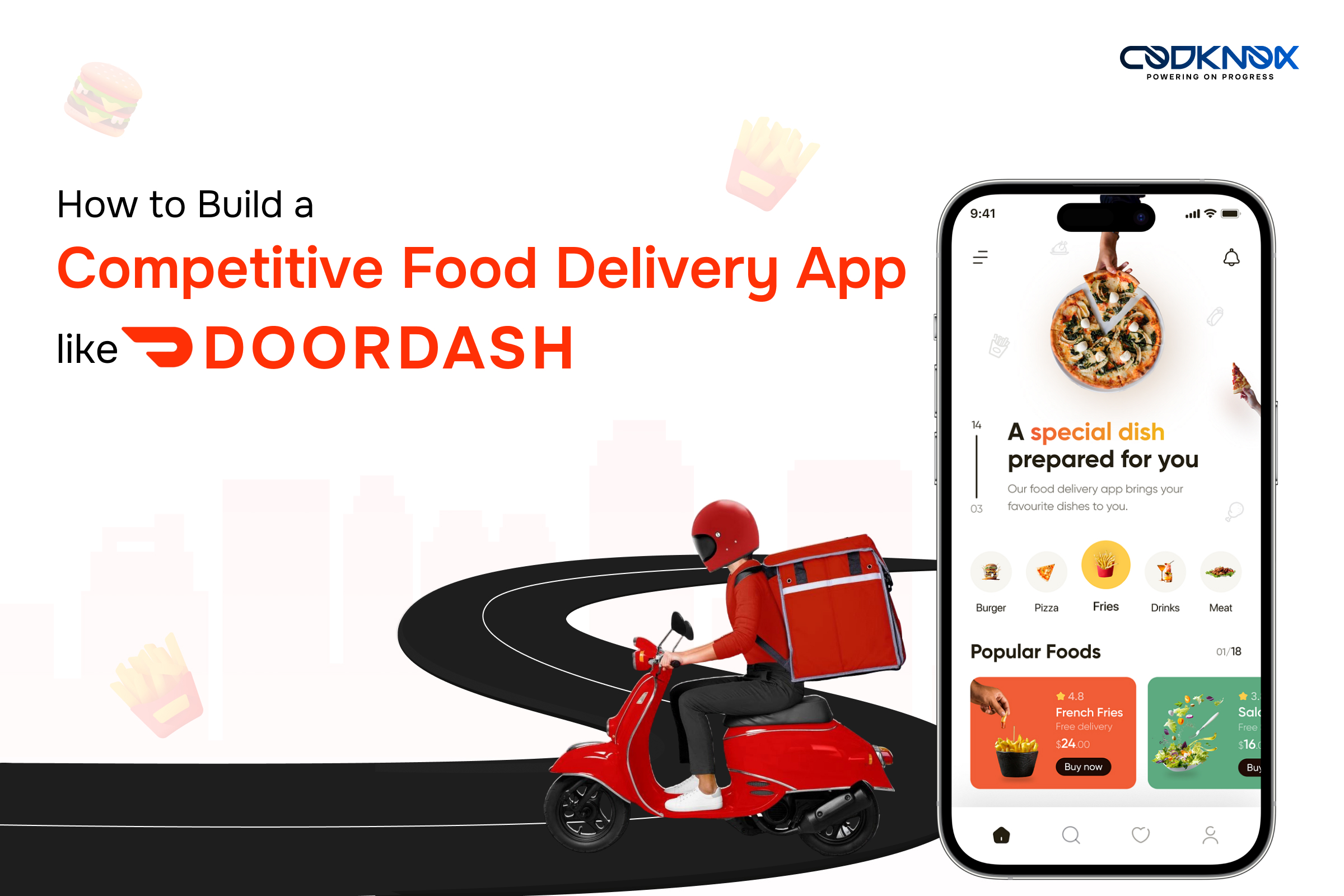 How to Build a Food Delivery App like DoorDash in 2025